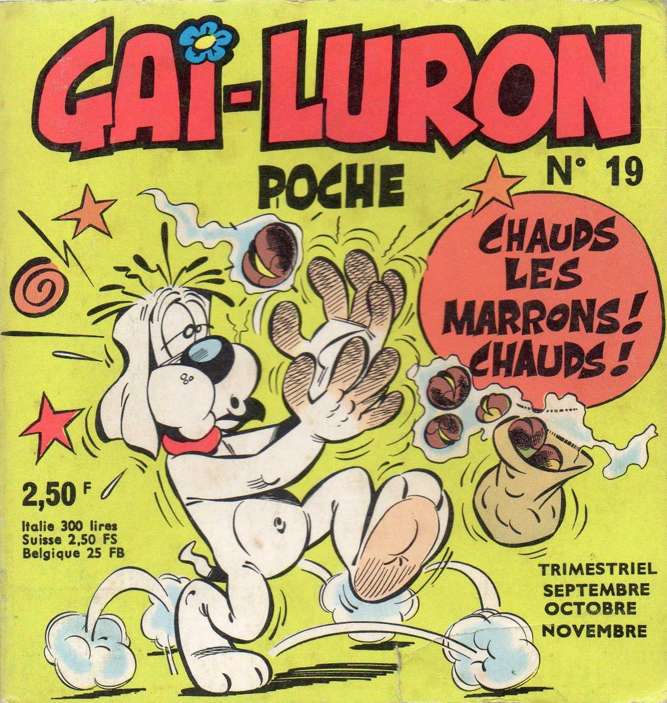 Scan de la Couverture Gai-Luron Poche n 19